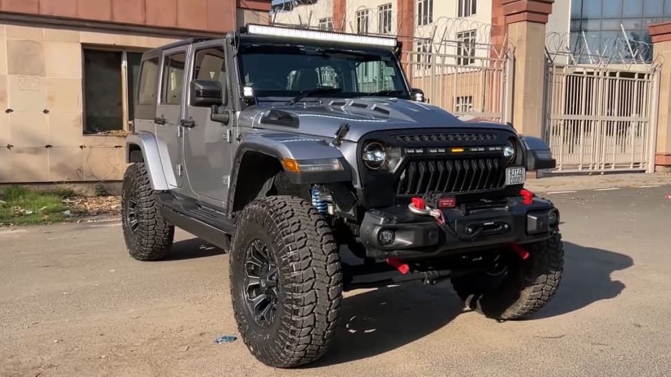 Modified Jeep Wrangler with Rs 20 lakh worth mods is brute in every sense:  Images here | Auto News | Zee News