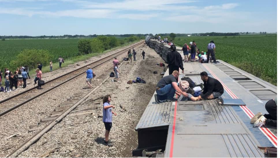 Trois morts et des dizaines de blessés dans l’accident et le déraillement d’un train Amtrak au Missouri |  Nouvelles du monde