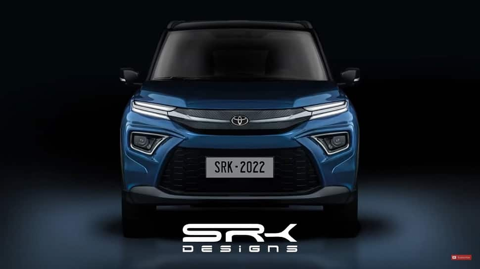 Toyota Urban Cruiser Hyryder hybrid SUV&#039;s front fascia revealed in rendering - Watch Video