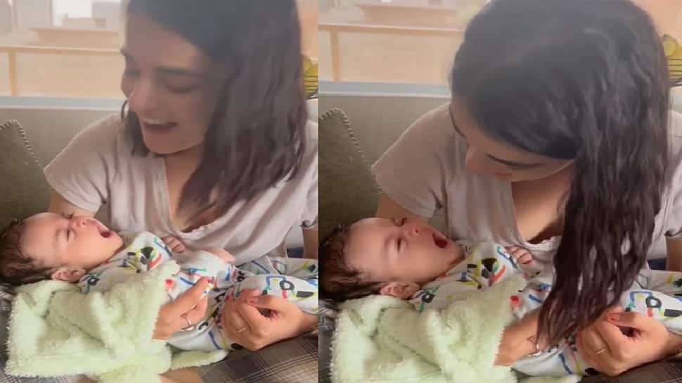 Radhika Madan spends time with newborn nephew in adorable video, WATCH