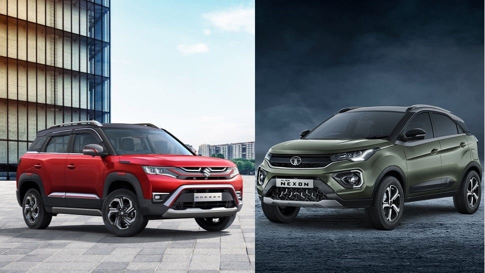 New Maruti Suzuki Brezza 2022 vs Tata Nexon compact SUV spec comparo: Price, features and more