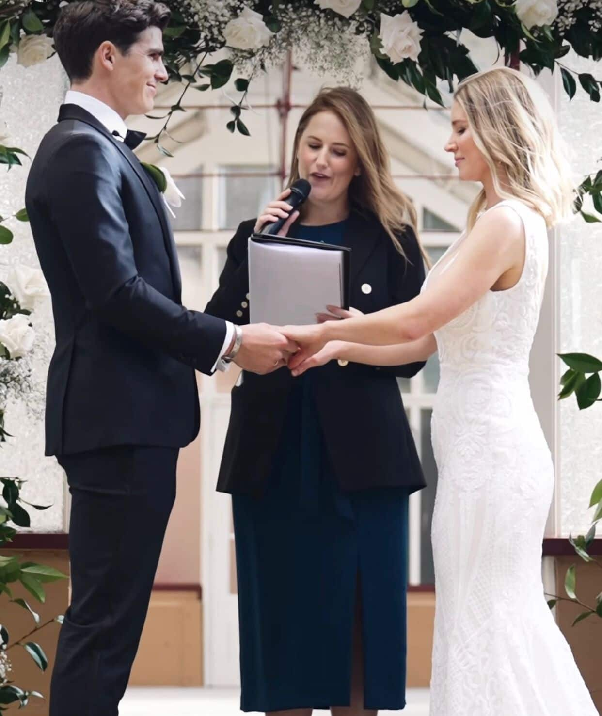 Exchanging vows