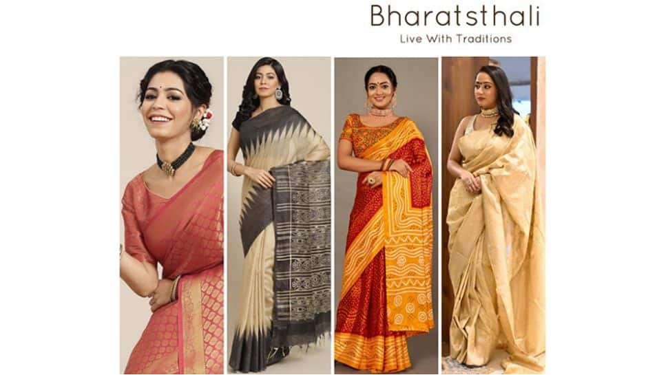 BharatSthali’s Silk Saree collection spells Magnificence and Type | India Information