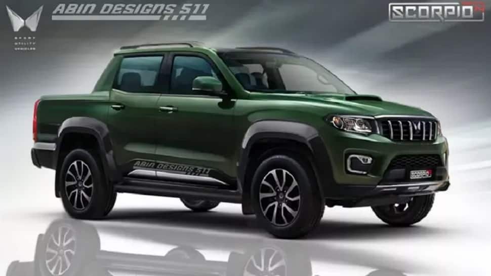 2022 Mahindra ScorpioN imagined as a pickup truck is ready to take on