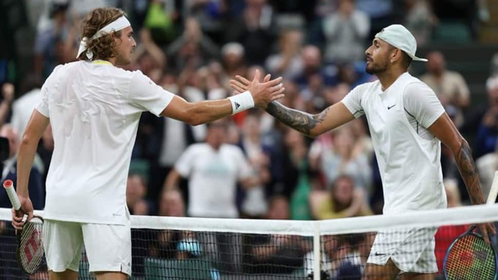 Wimbledon 2022: Nick Kyrgios STUNS fourth seed Stefanos Tsitsipas in high drama third round match