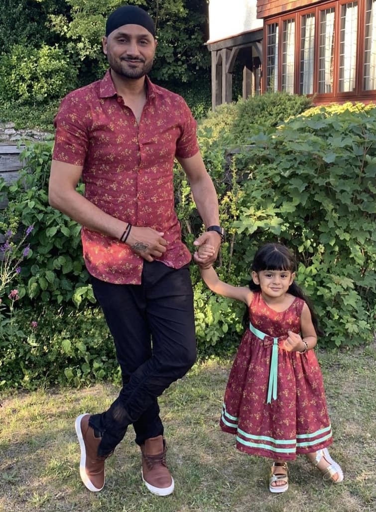 Harbhajan's cute little princess