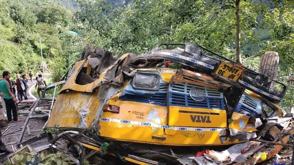 16 dead as school bus in Himachal Pradesh&#039;s Kullu falls in gorge, death toll may rise