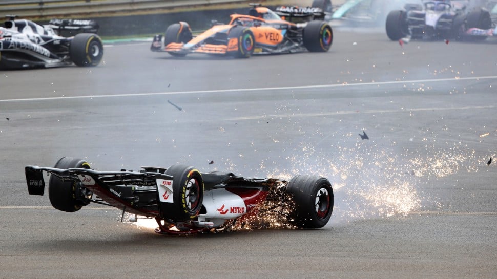 WATCH: Guanyu Zhou survive horrific crash, Carlos Sainz take his first F1 win at British GP