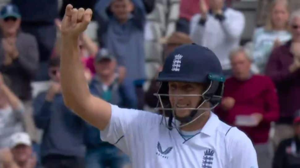 IND vs ENG, 5th Test: Joe Root&#039;s &#039;Pinky Celebration&#039; after scoring 28th Test centuries goes viral - Watch