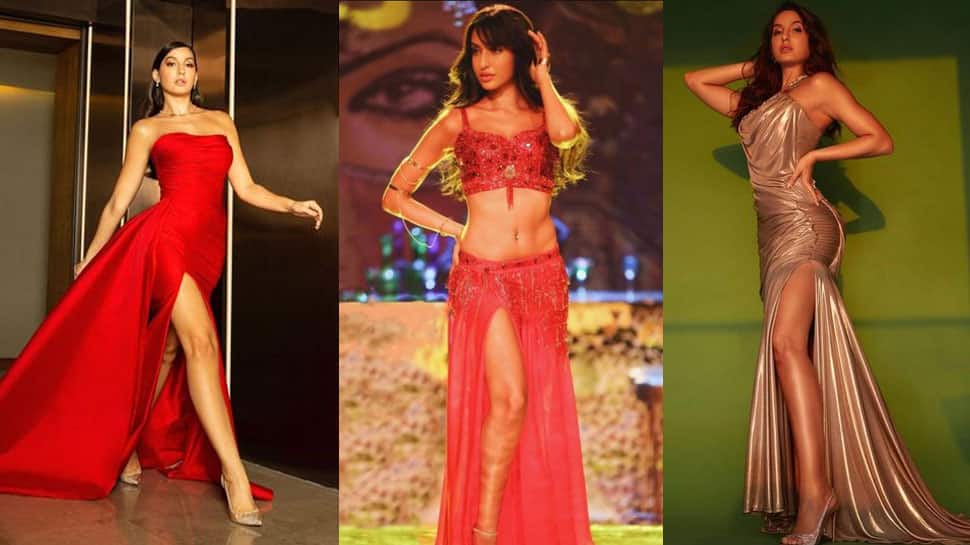 Jhalak Dikhhla Jaa 10: Nora Fatehi again proves to be the queen of  super-hot saree fusions