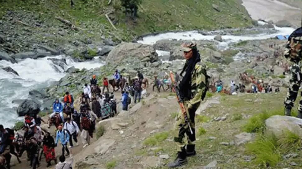 Amarnath Yatra to remain suspended today due to inclement weather 