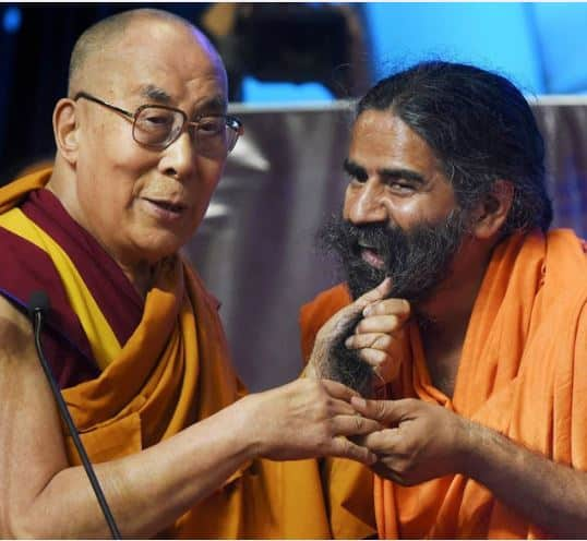 His Holiness: With Baba Ramdev