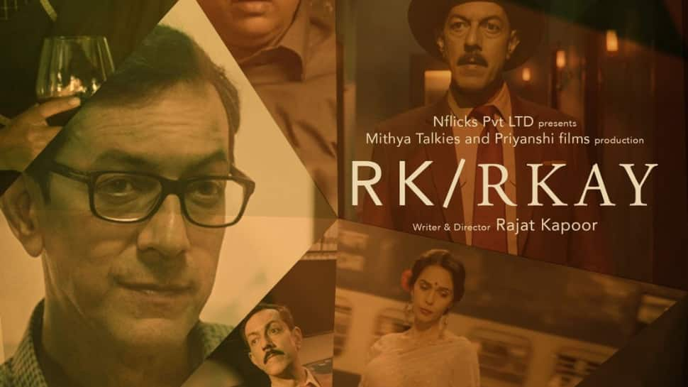 Rajat Kapoor&#039;s RK/RKAY poster out, it keeps up with films quirky storyline