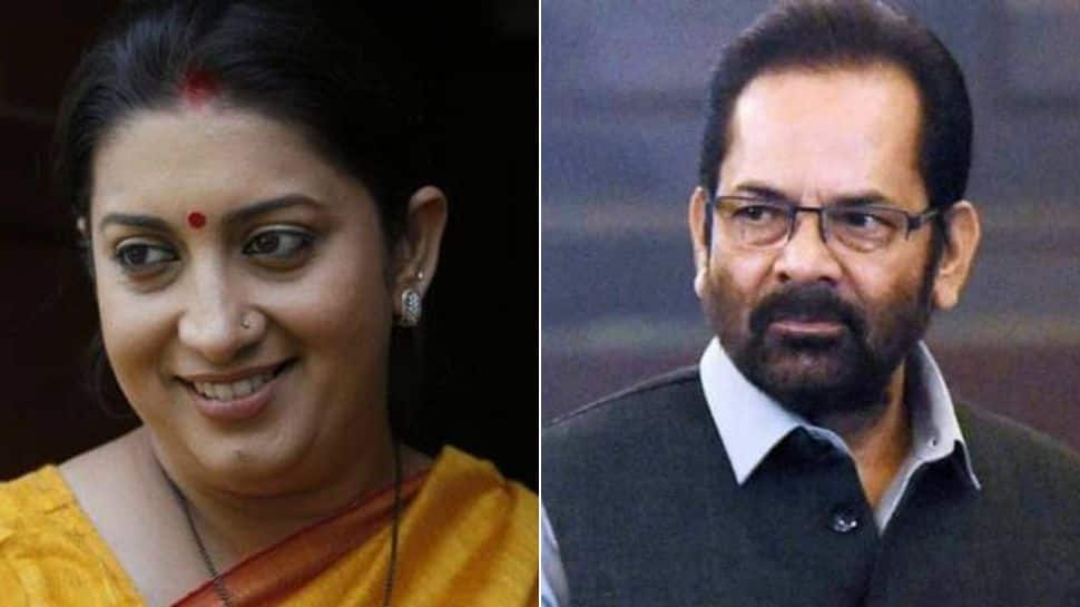 After Mukhtar Abbas Naqvi resigns, Smriti Irani assigned charge of Ministry of Minority Affairs