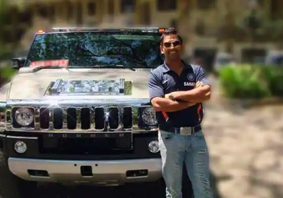 MS Dhoni is also among the few cricketers, who owns the muscular Hummer H2, and the Ranchi-based cricketer has often taken out this beat for a ride in his hometown. The price of Hummer H2 is worth around Rs 72 lakh.