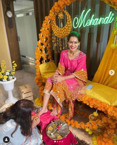 Bride-to-be Payal Rohatgi blooms with joy