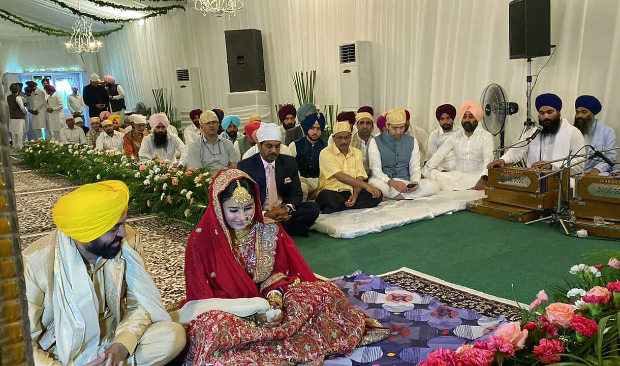 Bhagwant Mann is first Punjab CM to get married while in office