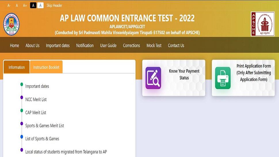 AP LAWCET 2022 hall ticket releasing TODAY at cets.apsche.gov.in, check time and more details here