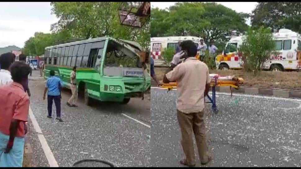 Bus rams into lorry in Tamil Nadu, 6 dead