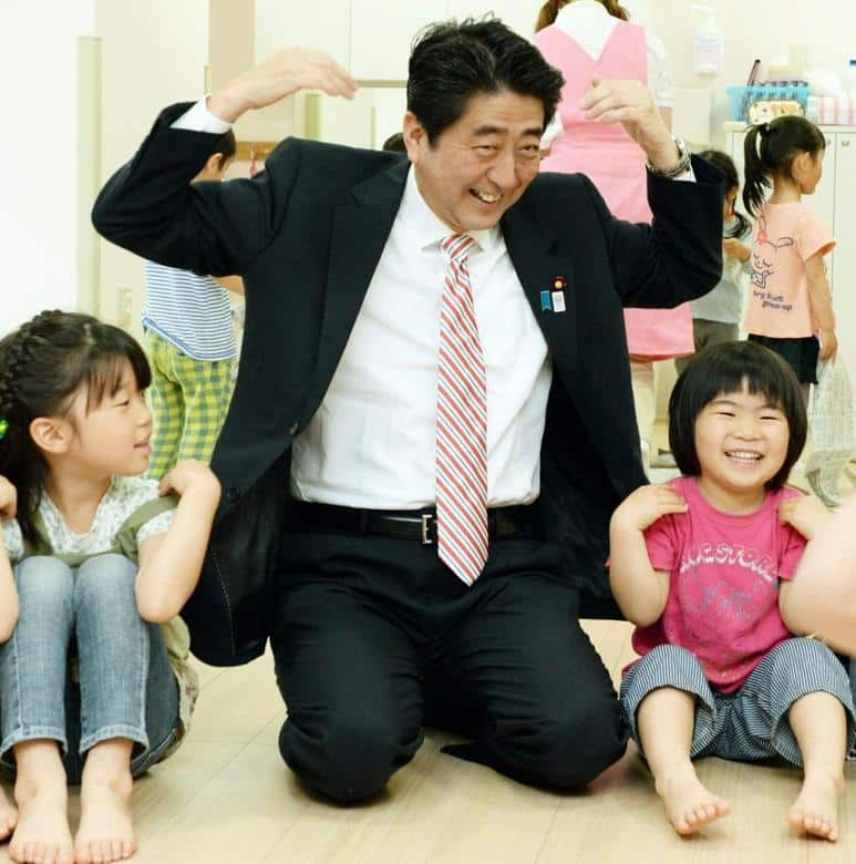 Shinzo Abe is known for his “Abenomics” policy