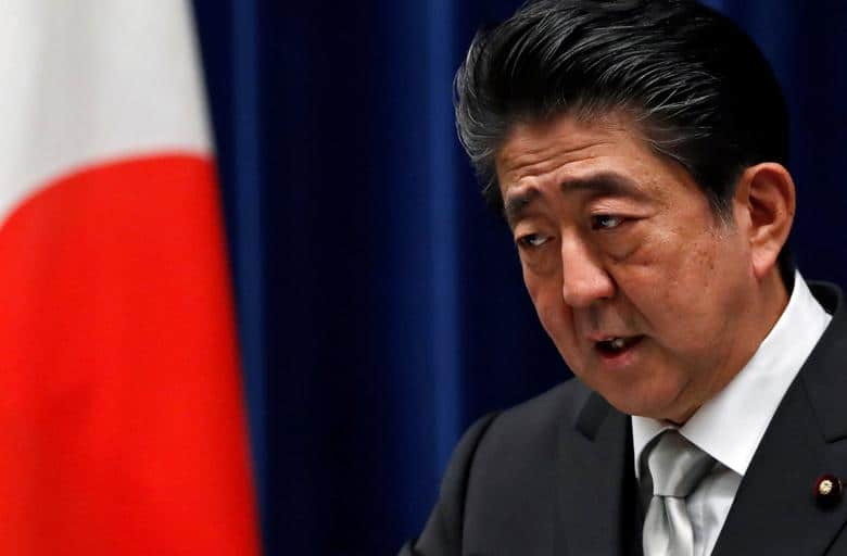 Shinzo Abe started his career at a steel company