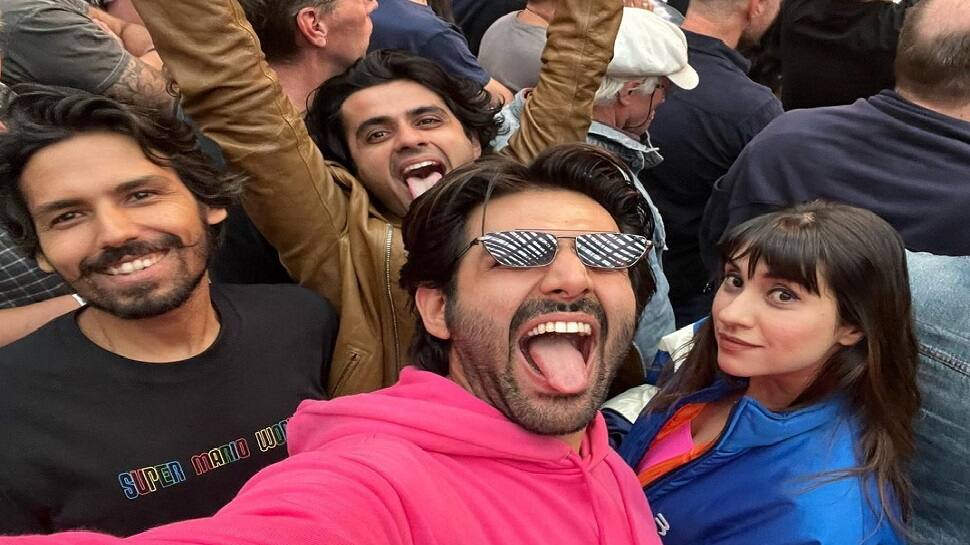 Kartik Aaryan attends The Rolling Stones concert, shares glimpse of his &#039;mad rock n roll night&#039;