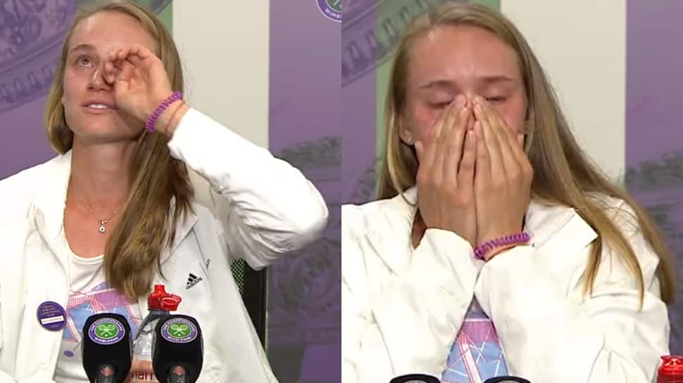 WATCH: Elena Rybakina bursts into tears after winning Wimbledon 2022 title, here&#039;s why