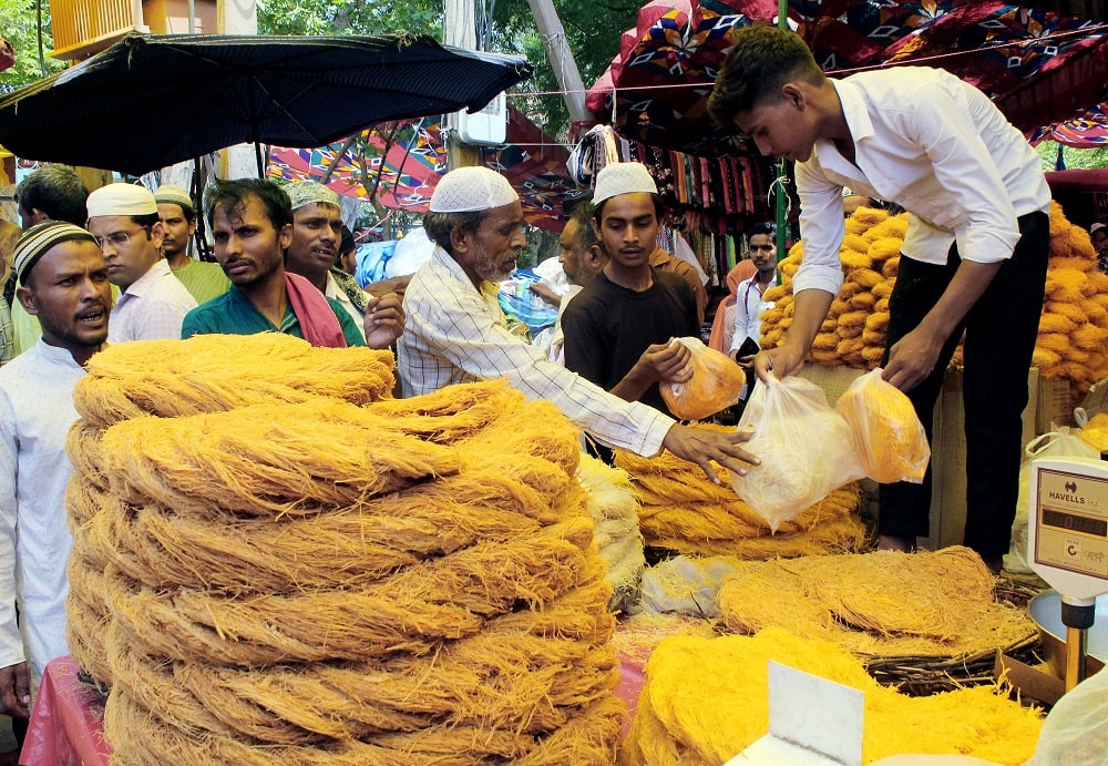 Markets flocked on the occasion of Bakrid