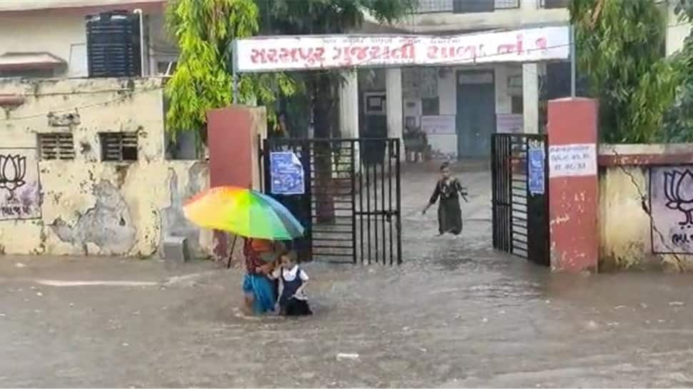 Gujarat weather alert! Heavy rains wash away a bridge in Panchol- See Pics