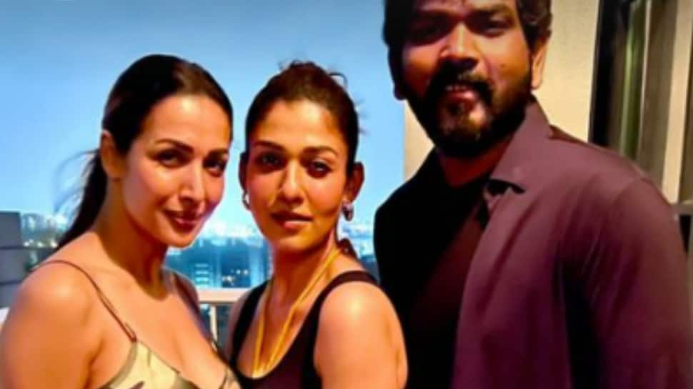 Malaika Arora meets newlyweds Nayanthara, Vignesh Shivan, shares adorable photo