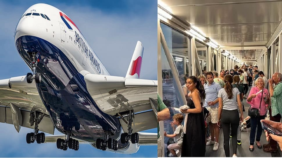 &#039;Hotter than hell...&#039; says teary eyed British Airways passengers stuck on parked plane, sent to aerobridge for cooling down