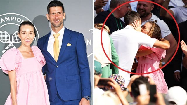 Couple got married right after Novak won Wimbledon