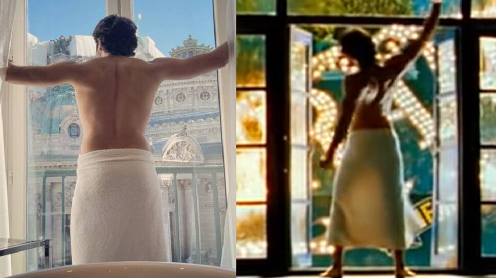 Ayushmann Khurrana shares PIC in towel, netizens compare him with Ranbir&#039;s &#039;Saawariya&#039; scene