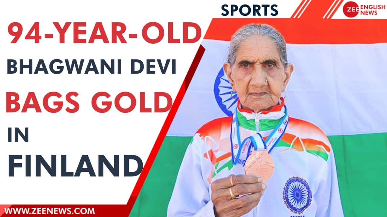 94 Year Old Sprinter Bhagwani Devi Creates History Wins Gold At Wmac