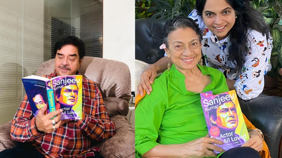 Shatrughan Sinha, Tanuja and other B-Town celebs embrace Reeta Ramamurthy Gupta&#039;s biography of Sanjeev Kumar