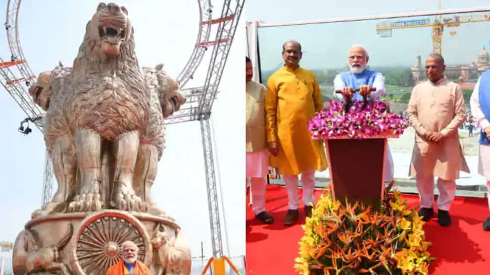 ‘PM Narendra Modi Ji, you should look at the deal with of the lions’: Opposition accuses PM of distorting nationwide emblem | India News