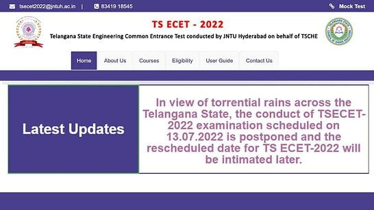 TS ECET 2022: Telangana ECET exams POSTPONED due to THIS reason- New Date soon at ecet.tsche.ac.in