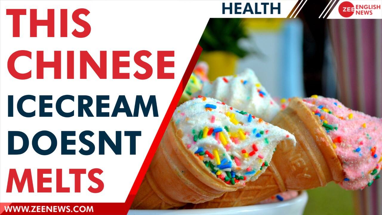 This Chinese ice cream doesn’t melt even under fire Zee English News