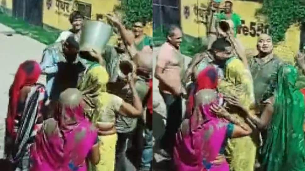 WATCH: Women in UP’s Maharajganj throw mud at BJP MLA, here’s what happened