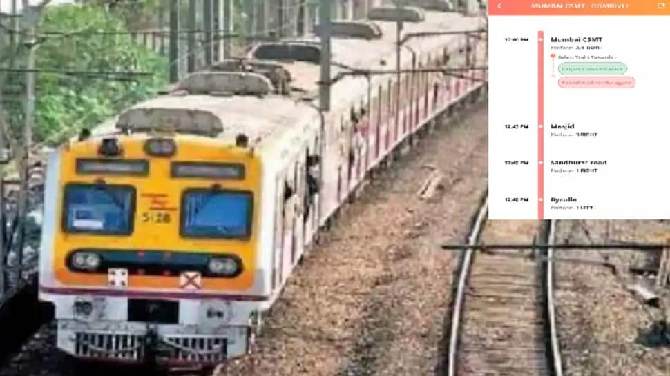 Indian Railways launches real-time tracking on app to track Mumbai local trains