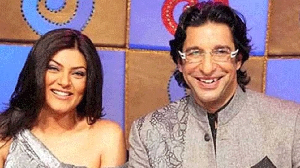 Wasim Akram-Sushmita Sen