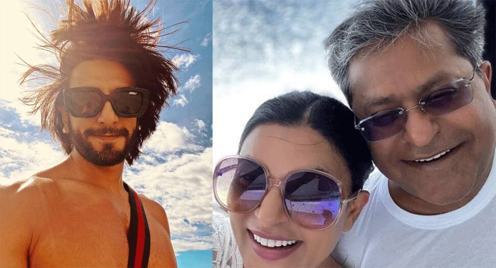 Ranveer Singh reacts as Lalit Modi announces he and Sushmita Sen are a couple