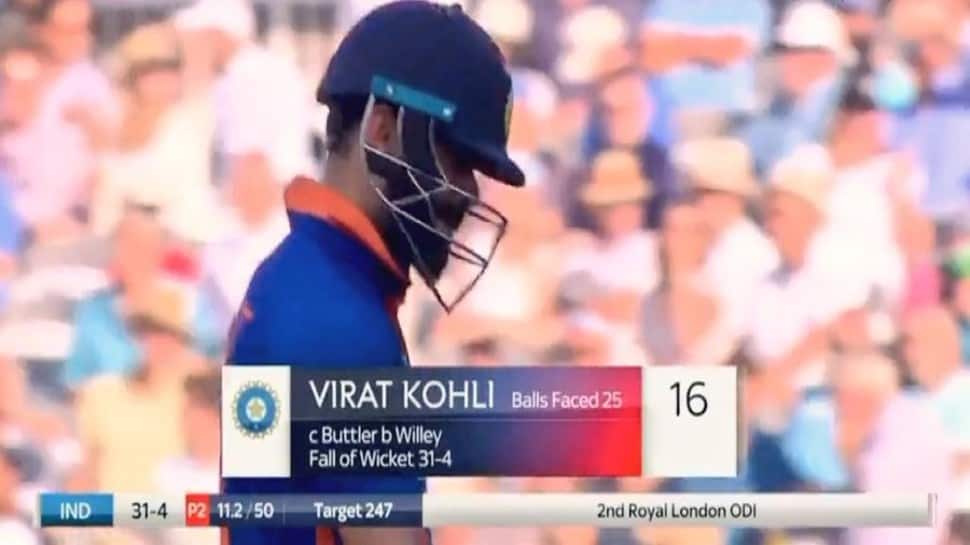 Loop continues: Virat Kohli TROLLED again after yet another failure in IND vs ENG 2nd ODI thumbnail