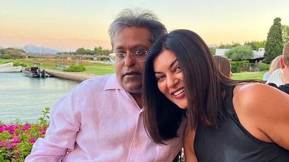 Former IPL commissioner Lalit Modi announced on social media that he was dating former Miss Universe Sushmita Sen. Lalit Modi's first wife Minal died of cancer. (Source: Twitter)