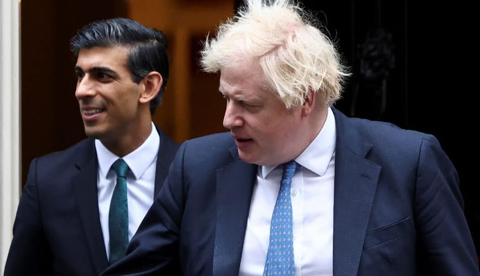 &#039;Back anyone as next UK PM, but Rishi Sunak&#039;: Boris Johnson to allies