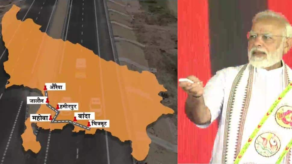 PM Modi inaugurates Bundelkhand Expressway in UP, says  &#039;Modi-Yogi government will...&#039;