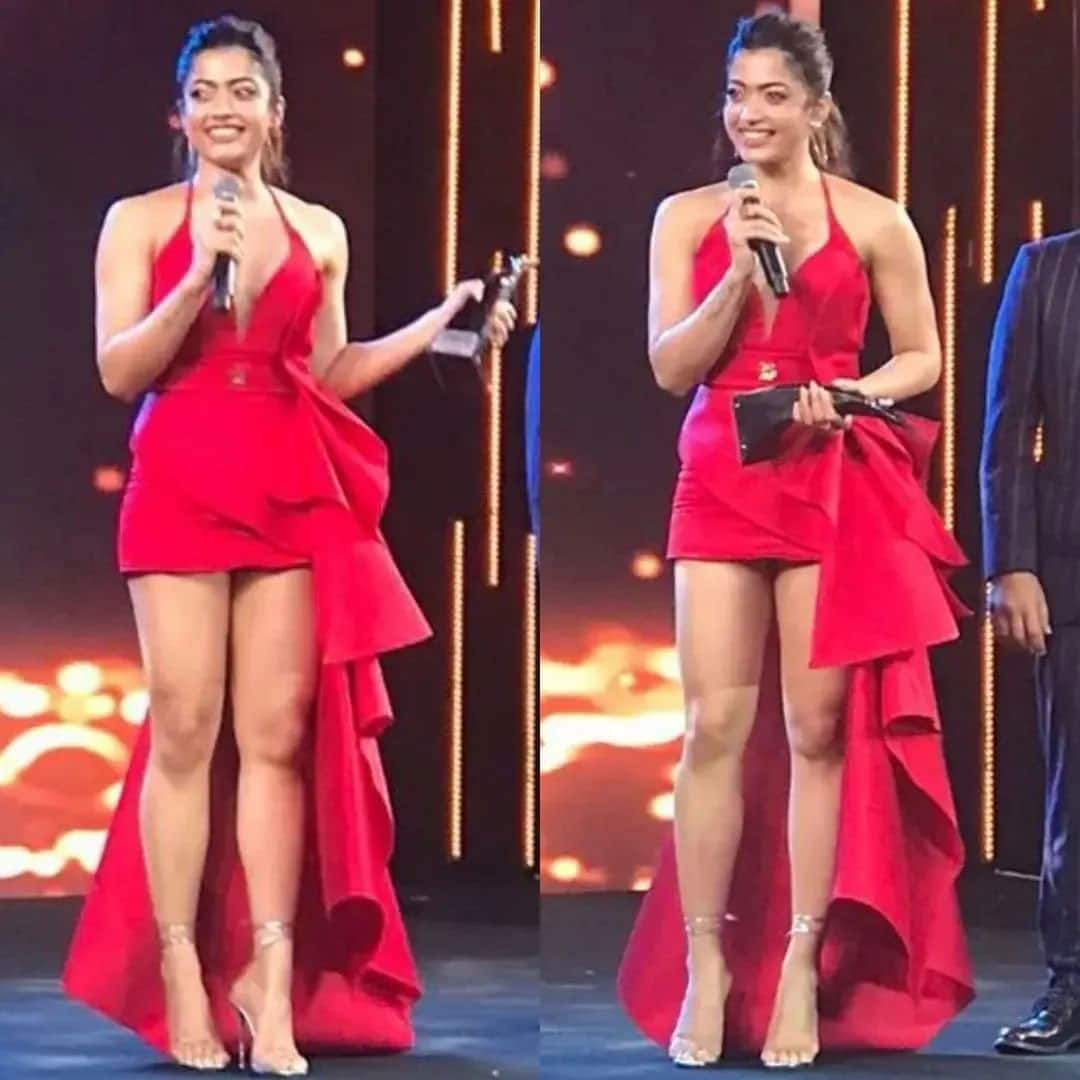 Rashmika Mandanna's red hot avatar!