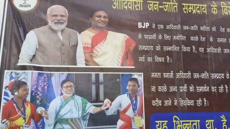 Mamata Banerjee is &#039;anti-tribal community...&#039;: BJP posters make EXPLOSIVE claim