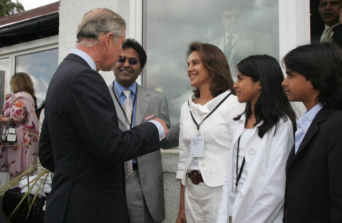 Lalit Modi with Prince Charles