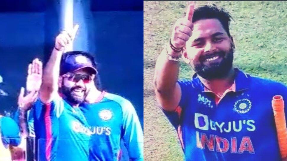 Watch: THIS is how Rohit Sharma reacted as Rishabh Pant hits the winning shot in India vs England 3rd ODI